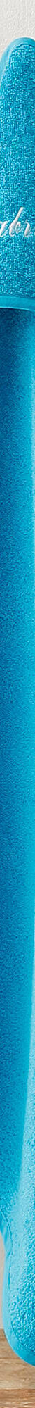 Cape de bain bébé personnalisable (turquoise) Cape de bain bébé personnalisable (turquoise)